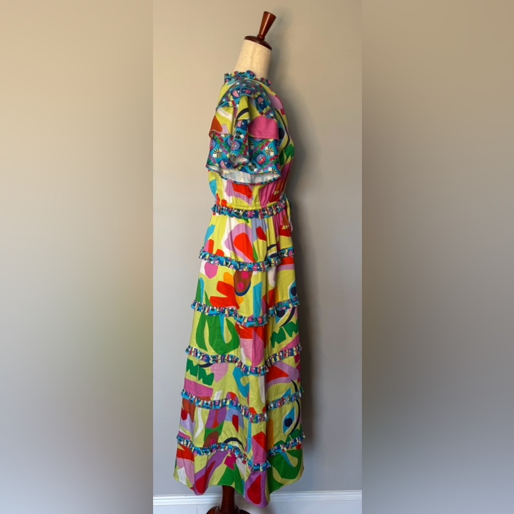 Alden Adair Yasmine dress in matisse print size XS - Picture 6 of 7